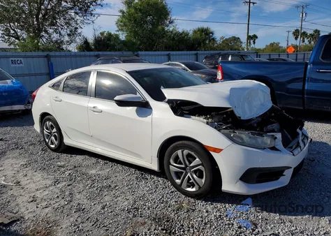 2016 Honda Civic Lx из США, поврежденный, VIN 19XFC2F56GE088182